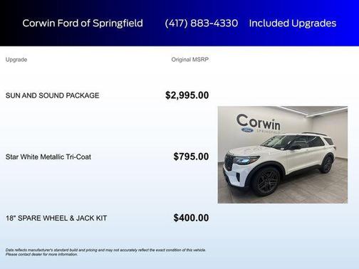 2025 Ford Explorer ST