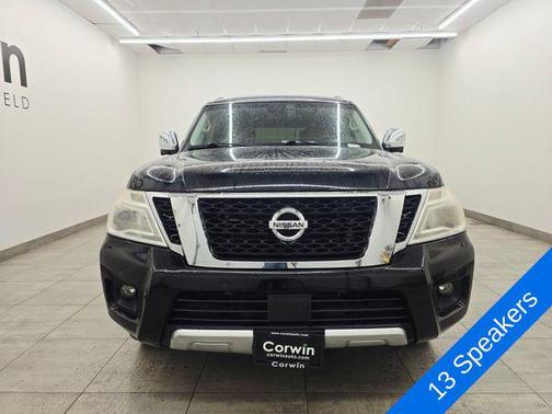 Super Black 2017 Nissan Armada Platinum