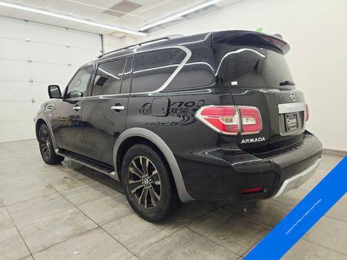 Super Black 2017 Nissan Armada Platinum