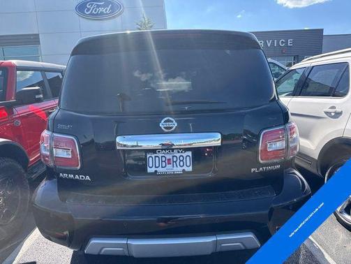 Super Black 2017 Nissan Armada Platinum