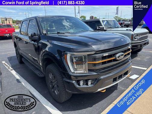 Agate Black Metallic 2021 Ford F-150 Tremor