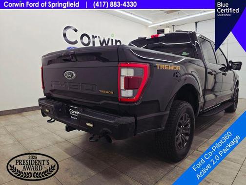Agate Black Metallic 2021 Ford F-150 Tremor