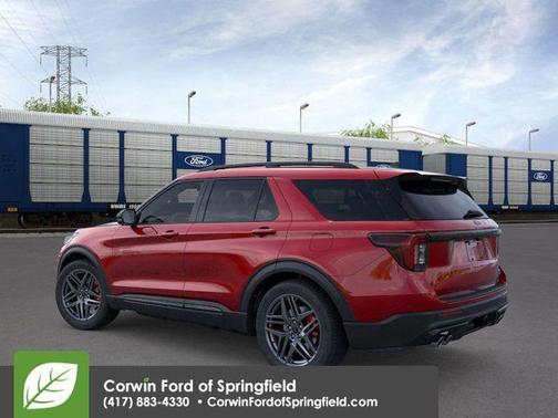 Red Metallic 2026 Ford Explorer ST