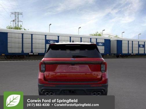Red Metallic 2026 Ford Explorer ST