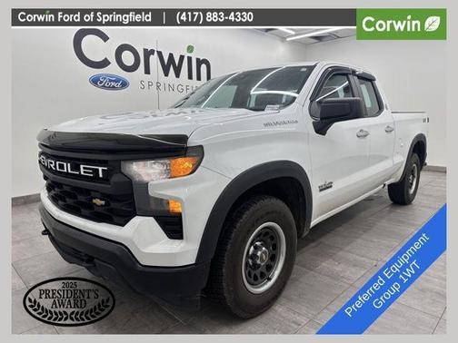 Summit White 2022 Chevrolet Silverado 1500 WT