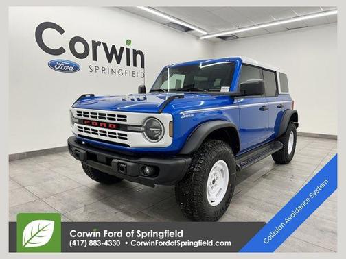 Velocity Blue Metallic 2026 Ford Bronco Heritage Edition
