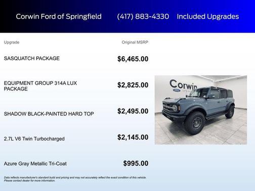 2025 Ford Bronco Outer Banks