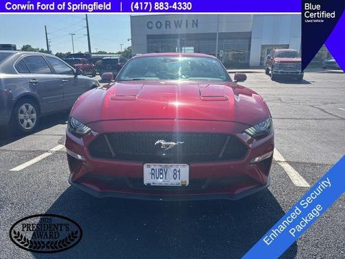 Rapid Red Metallic Tinted Clearcoat 2020 Ford Mustang GT Premium