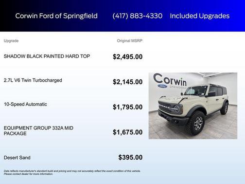 2025 Ford Bronco Badlands