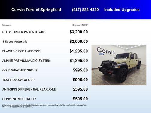 Gobi Clearcoat 2020 Jeep Gladiator Sport S