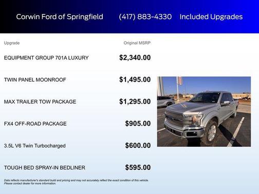 2019 Ford F-150 Platinum