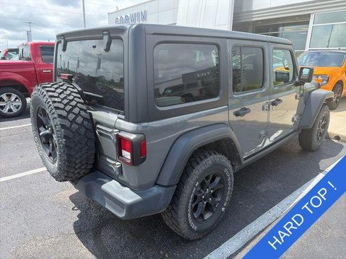 Sting-Gray Clearcoat 2020 Jeep Wrangler Unlimited Willys 4x4