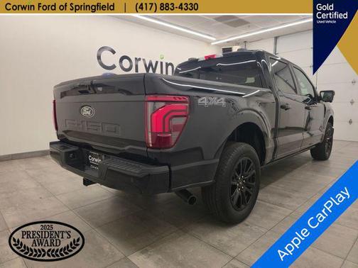 Agate Black Metallic 2024 Ford F-150 Platinum