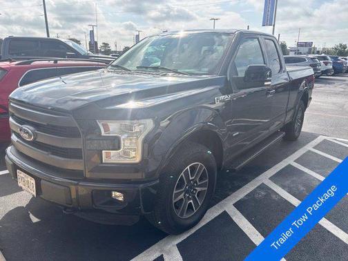 Shadow Black 2016 Ford F-150 Lariat