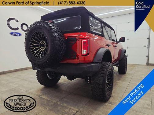 Hot Pepper Red Metallic Tinted Clearcoat 2022 Ford Bronco Big Bend
