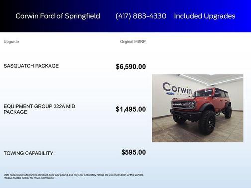 Hot Pepper Red Metallic Tinted Clearcoat 2022 Ford Bronco Big Bend