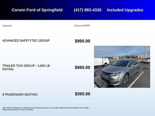 2020 Chrysler Pacifica Touring-L Plus