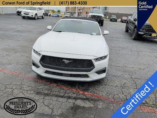 Oxford White 2024 Ford Mustang EcoBoost Premium