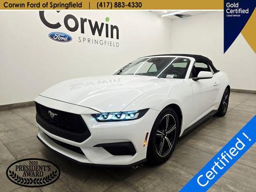 Oxford White 2024 Ford Mustang EcoBoost Premium