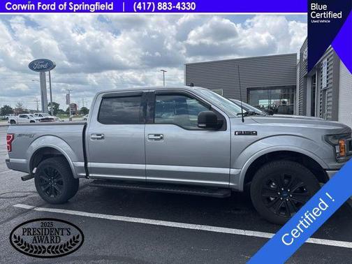 Silver Metallic 2020 Ford F-150 XLT