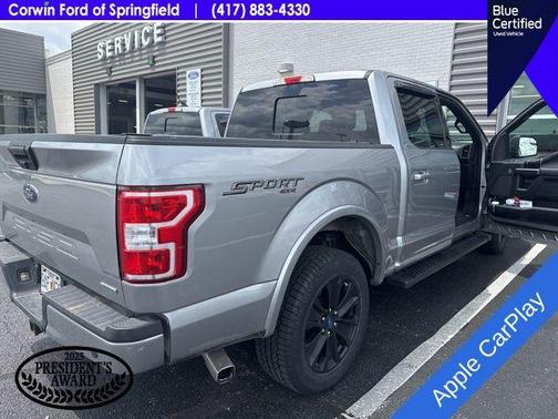Silver Metallic 2020 Ford F-150 XLT