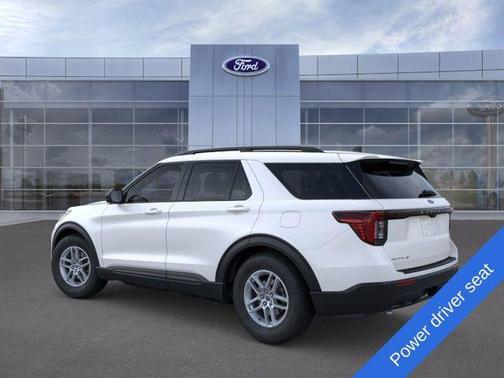 Star White Metallic Tri-Coat 2026 Ford Explorer Active