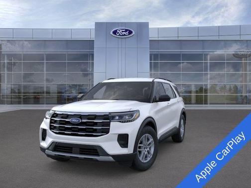 Star White Metallic Tri-Coat 2026 Ford Explorer Active
