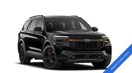 Agate Black Metallic 2026 Ford Explorer Tremor