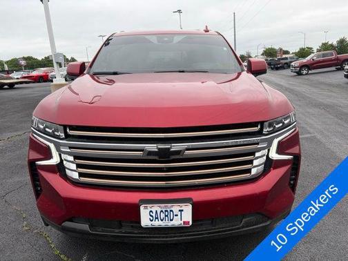 Radiant Red Tintcoat 2023 Chevrolet Suburban 4WD High Country