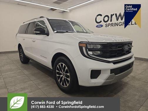 Oxford White 2025 Ford Expedition Max Platinum