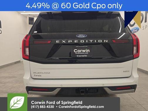 Oxford White 2025 Ford Expedition Max Platinum