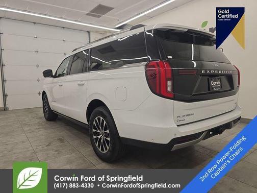 Oxford White 2025 Ford Expedition Max Platinum