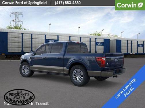 Antimatter Blue Metallic 2026 Ford F-150 King Ranch