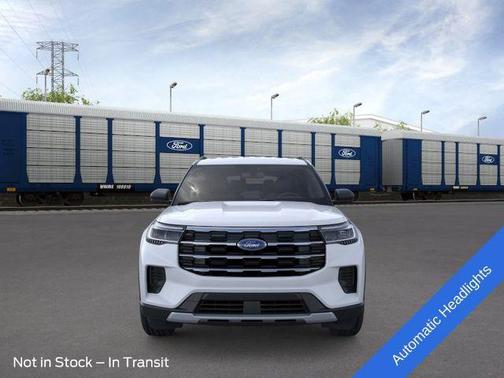 Space White Metallic 2026 Ford Explorer Active