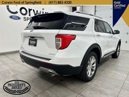 Oxford White 2024 Ford Explorer Limited