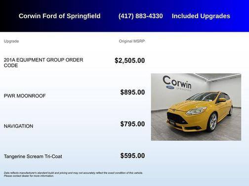 2013 Ford Focus ST 