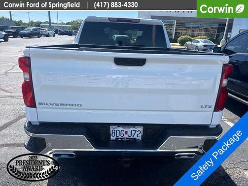 Summit White 2025 Chevrolet Silverado 1500 LTZ