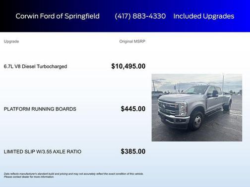 Iconic Silver Metallic 2024 Ford F-350 XLT