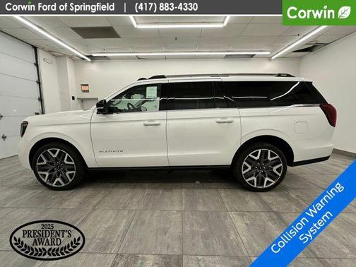 White 2026 Ford Expedition Max Platinum
