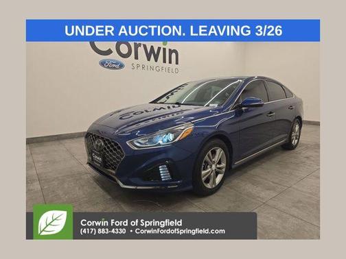 Lakeside Blue 2018 Hyundai SONATA Sport+