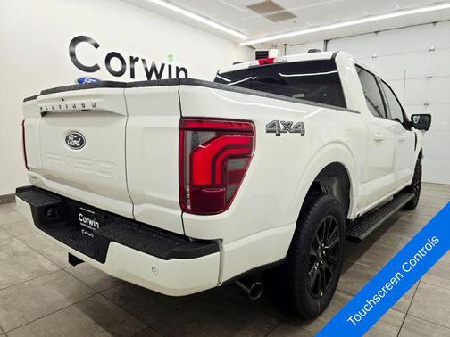 Star White Metallic Tri-Coat 2026 Ford F-150 Platinum