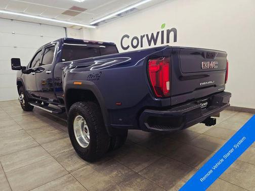 Pacific Blue Metallic 2021 GMC Sierra 3500 Denali