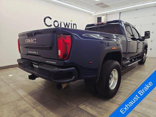 Pacific Blue Metallic 2021 GMC Sierra 3500 Denali