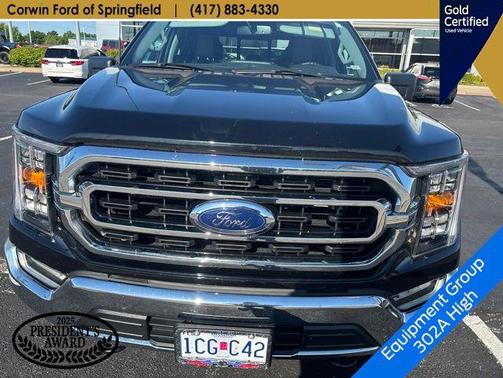 Agate Black Metallic 2023 Ford F-150 XLT