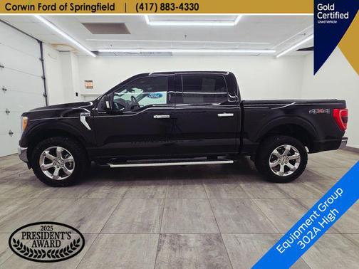 Agate Black Metallic 2023 Ford F-150 XLT