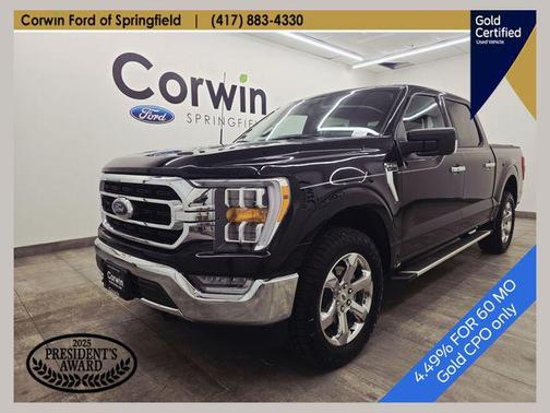 Agate Black Metallic 2023 Ford F-150 XLT