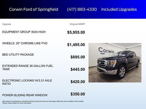 Agate Black Metallic 2023 Ford F-150 XLT