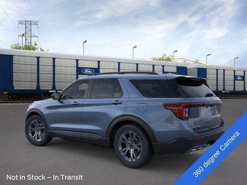 Vapor Blue 2026 Ford Explorer Active