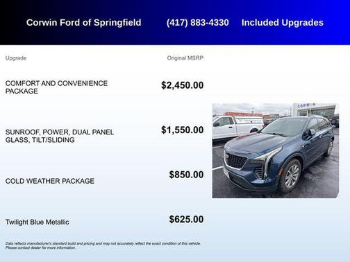 2019 Cadillac XT4 Sport