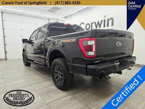 Agate Black Metallic 2023 Ford F-150 Tremor
